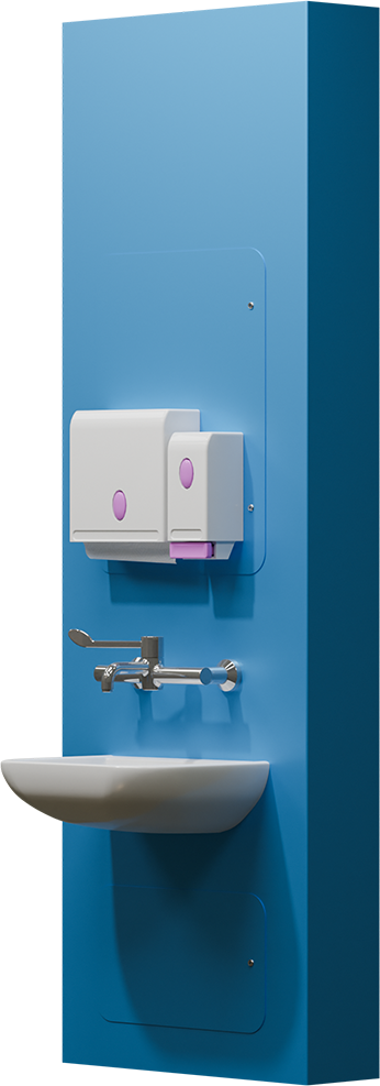 Trovex Hygipod IPS - integrated plumbing system - medium